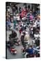 Busy Traffic in the Old Quarter, Hanoi, Vietnam, Indochina, Southeast Asia, Asia-Yadid Levy-Stretched Canvas