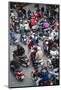 Busy Traffic in the Old Quarter, Hanoi, Vietnam, Indochina, Southeast Asia, Asia-Yadid Levy-Mounted Photographic Print