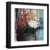 Busy Urban City-Irena Orlov-Framed Art Print