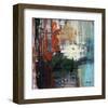 Busy Urban City-Irena Orlov-Framed Art Print