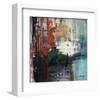 Busy Urban City-Irena Orlov-Framed Art Print