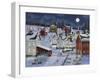 Busy Village-Bob Fair-Framed Giclee Print