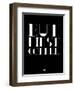 But First Coffee 1-NaxArt-Framed Art Print