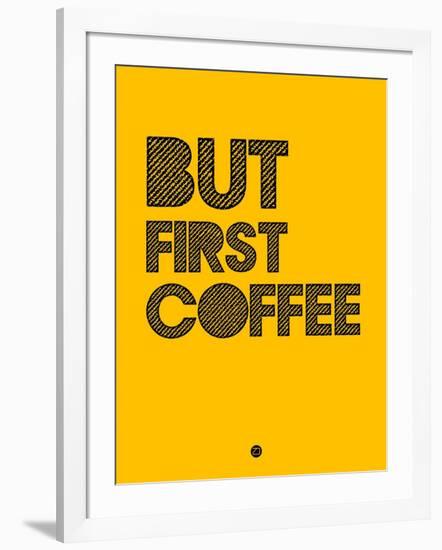 But First Coffee 3-NaxArt-Framed Art Print