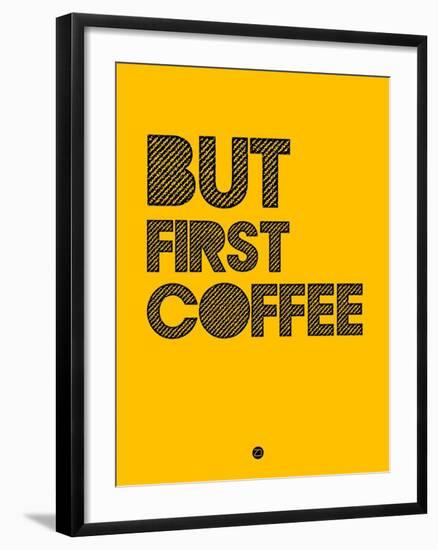 But First Coffee 3-NaxArt-Framed Art Print