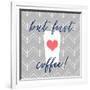 But First, Coffee!-Bella Dos Santos-Framed Art Print