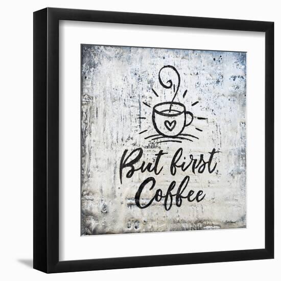 But First Coffee-Britt Hallowell-Framed Art Print