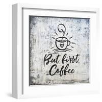 But First Coffee-Britt Hallowell-Framed Art Print