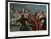 But He Denied before Them All Saying, I Know Not What Thou Sayest, C1850-William French-Framed Giclee Print