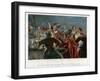 But He Denied before Them All Saying, I Know Not What Thou Sayest, C1850-William French-Framed Giclee Print