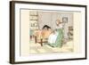 But Mrs. Blaize Died Penniless-Randolph Caldecott-Framed Art Print