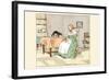 But Mrs. Blaize Died Penniless-Randolph Caldecott-Framed Art Print