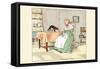 But Mrs. Blaize Died Penniless-Randolph Caldecott-Framed Stretched Canvas