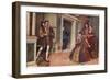 'But Thou, Thou Meagre Lead', Illustration from 'The Merchant of Venice'-Sir James Dromgole Linton-Framed Giclee Print