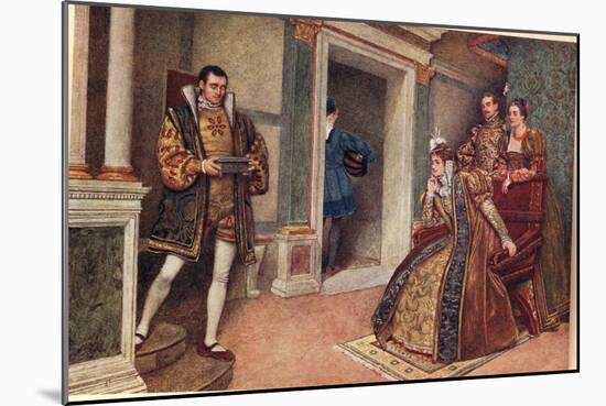 'But Thou, Thou Meagre Lead', Illustration from 'The Merchant of Venice'-Sir James Dromgole Linton-Mounted Giclee Print
