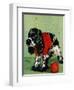 "Butch and Knitted Sweater," September 28, 1946-Albert Staehle-Framed Giclee Print