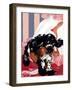 "Butch and the Nylons," February 15, 1947-Albert Staehle-Framed Giclee Print