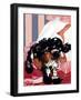 "Butch and the Nylons," February 15, 1947-Albert Staehle-Framed Giclee Print