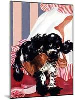 "Butch and the Nylons," February 15, 1947-Albert Staehle-Mounted Giclee Print