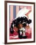 "Butch and the Nylons," February 15, 1947-Albert Staehle-Framed Giclee Print