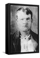 Butch Cassidy, American Outlaw, 1894-1896-null-Framed Stretched Canvas