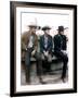 BUTCH CASSIDY AND THE SUNDANCE KID, 1969 directed by GEORGE ROY H Paul Newman, Katharine Ross and R-null-Framed Photo