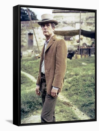 BUTCH CASSIDY AND THE SUNDANCE KID, 1969 directed by GEORGE ROY H Paul Newman (photo)-null-Framed Stretched Canvas