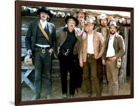 BUTCH CASSIDY AND THE SUNDANCE KID, 1969 directed by GEORGE ROY H Robert Redford and Paul Newman (p-null-Framed Photo