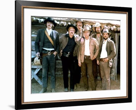 BUTCH CASSIDY AND THE SUNDANCE KID, 1969 directed by GEORGE ROY H Robert Redford and Paul Newman (p-null-Framed Photo