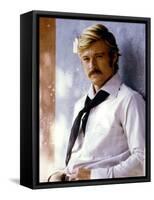 BUTCH CASSIDY AND THE SUNDANCE KID, 1969 directed by GEORGE ROY H Robert Redford (photo)-null-Framed Stretched Canvas