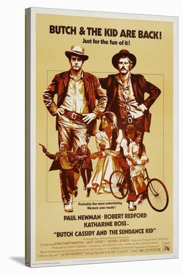 Butch Cassidy and the Sundance Kid, 1969-null-Stretched Canvas