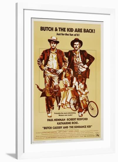 Butch Cassidy and the Sundance Kid, 1969-null-Framed Giclee Print