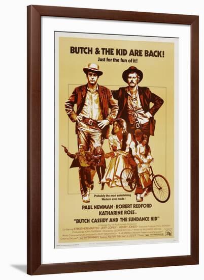 Butch Cassidy and the Sundance Kid, 1969-null-Framed Giclee Print