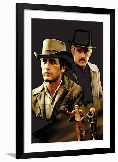 Butch Cassidy and the Sundance Kid, 1969-null-Framed Art Print