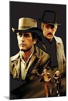 Butch Cassidy and the Sundance Kid, 1969-null-Mounted Art Print