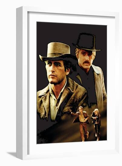 Butch Cassidy and the Sundance Kid, 1969-null-Framed Art Print