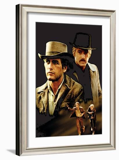 Butch Cassidy and the Sundance Kid, 1969-null-Framed Art Print