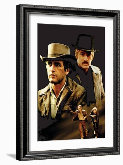 Butch Cassidy and the Sundance Kid, 1969-null-Framed Art Print