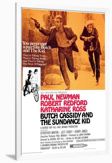 Butch Cassidy and the Sundance Kid, 1969-null-Framed Art Print