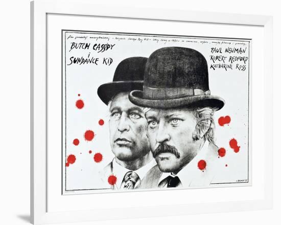 Butch Cassidy and the Sundance Kid, 1969-null-Framed Art Print