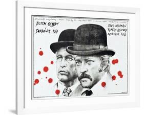 Butch Cassidy and the Sundance Kid, 1969-null-Framed Art Print