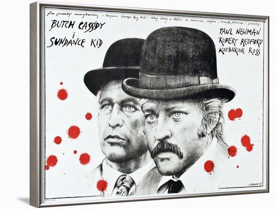 Butch Cassidy and the Sundance Kid, 1969-null-Framed Art Print