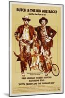 Butch Cassidy and the Sundance Kid, 1969-null-Mounted Poster