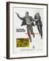 Butch Cassidy and the Sundance Kid, French Movie Poster, 1969-null-Framed Art Print