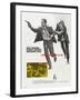 Butch Cassidy and the Sundance Kid, French Movie Poster, 1969-null-Framed Art Print