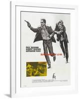 Butch Cassidy and the Sundance Kid, French Movie Poster, 1969-null-Framed Art Print