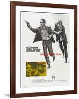 Butch Cassidy and the Sundance Kid, French Movie Poster, 1969-null-Framed Art Print