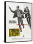 Butch Cassidy and the Sundance Kid, French Movie Poster, 1969-null-Framed Stretched Canvas