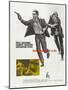 Butch Cassidy and the Sundance Kid, French Movie Poster, 1969-null-Mounted Art Print