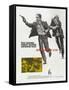 Butch Cassidy and the Sundance Kid, French Movie Poster, 1969-null-Framed Stretched Canvas